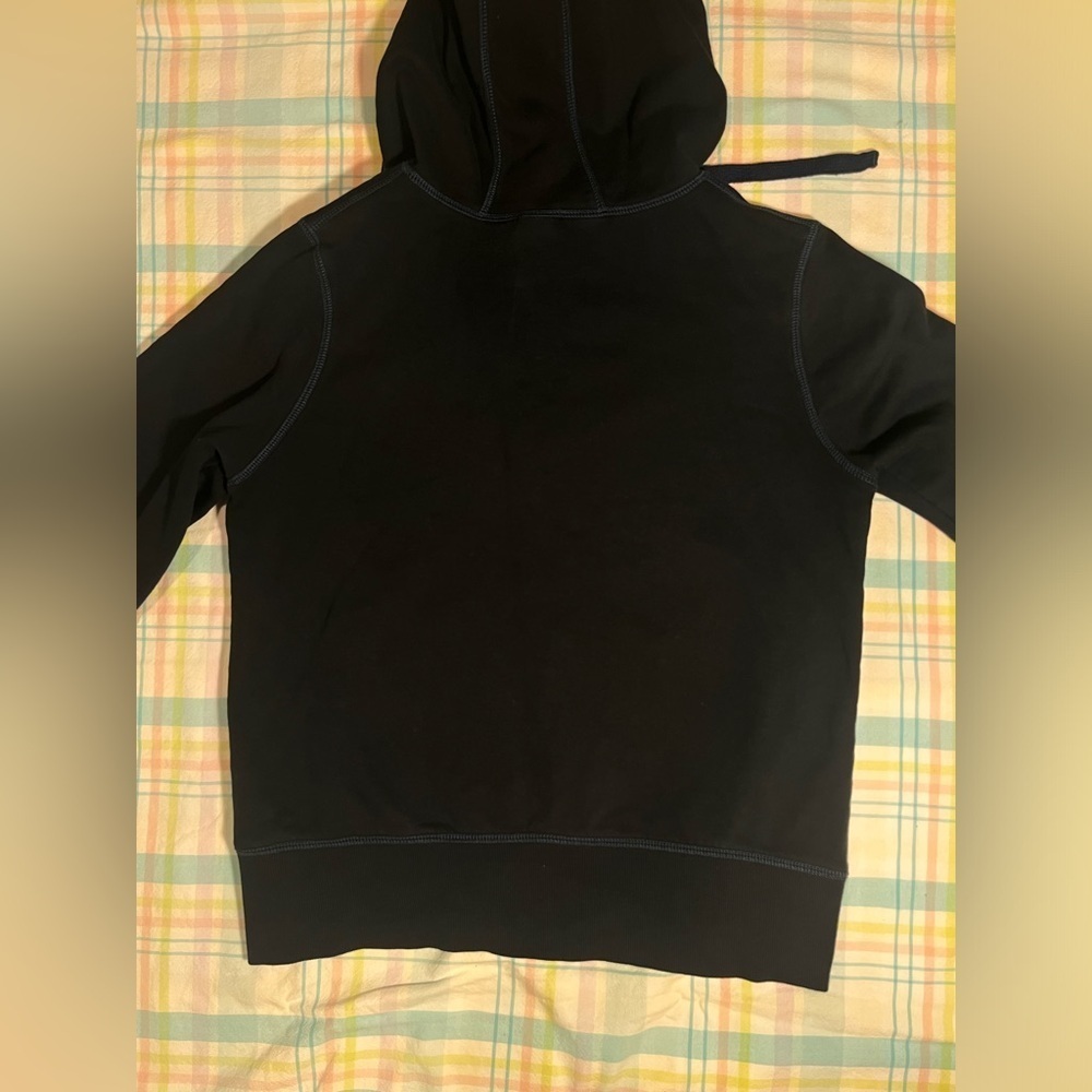 Champion Navy and Black Zip Up Hoodie - Picture 2 of 4